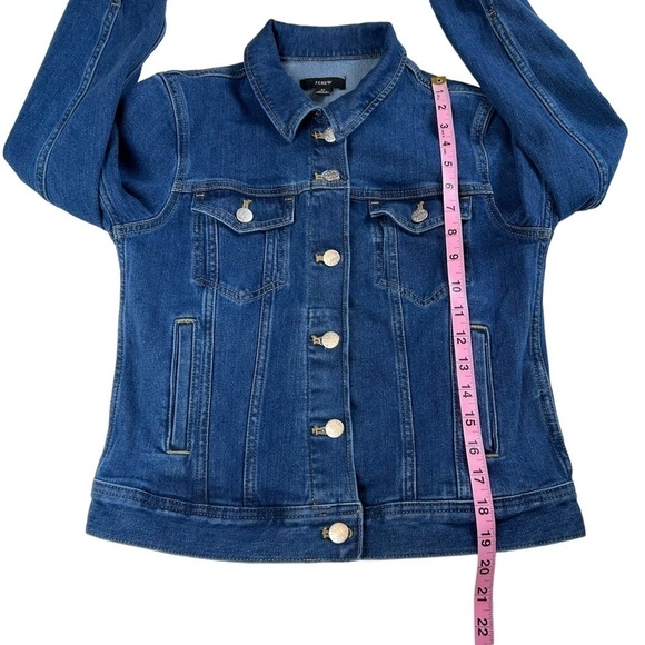 J Crew Blue Jean Jacket - Picture 6 of 9